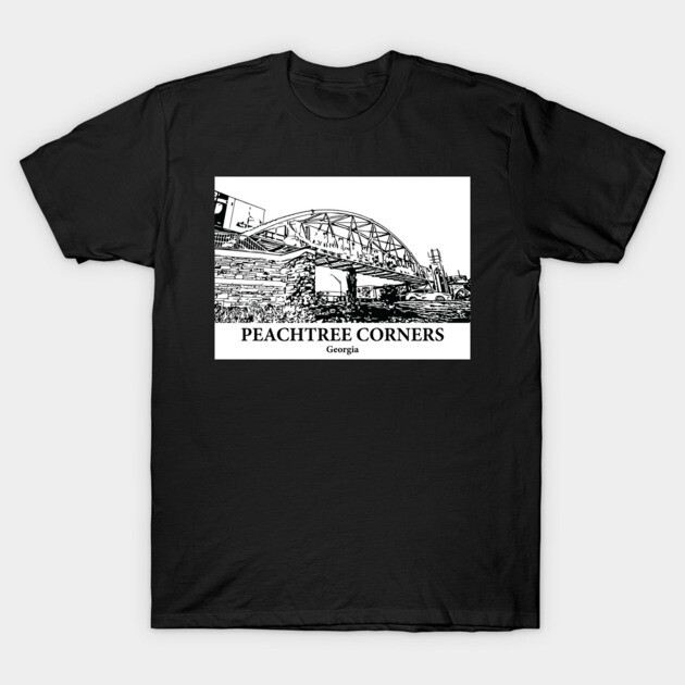 Peachtree Corners – Georgia T-Shirt by Lakeric