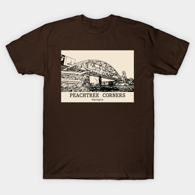 Peachtree Corners – Georgia T-Shirt by Lakeric