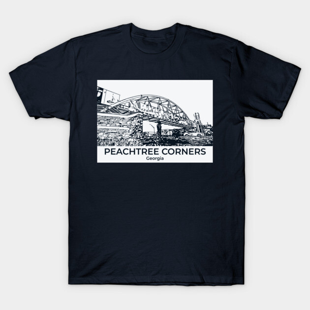Peachtree Corners – Georgia T-Shirt by Lakeric