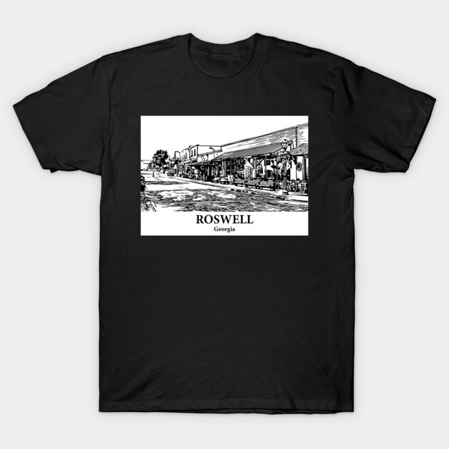 Roswell – Georgia T-Shirt by Lakeric