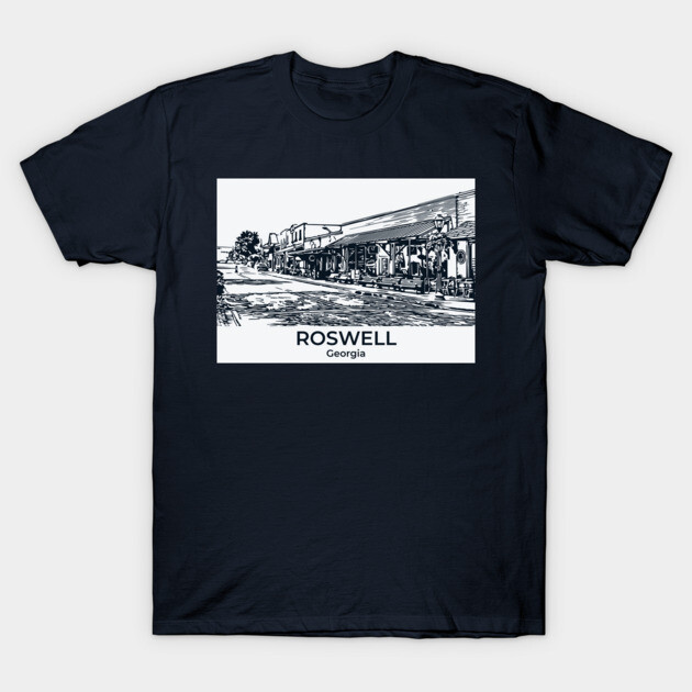 Roswell – Georgia T-Shirt by Lakeric