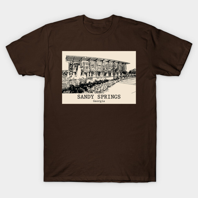 Sandy Springs – Georgia T-Shirt by Lakeric