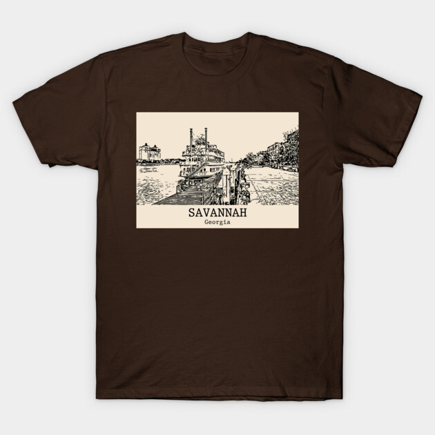 Savannah – Georgia T-Shirt by Lakeric