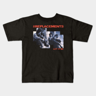 The Replacements Let It Be saquares Kids T-Shirt