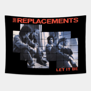 The Replacements Let It Be saquares Tapestry