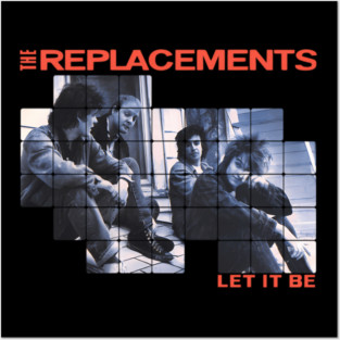 The Replacements Let It Be saquares Posters and Art
