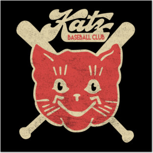 Defunct Kansas City Katz Baseball Club 1961 Posters and Art