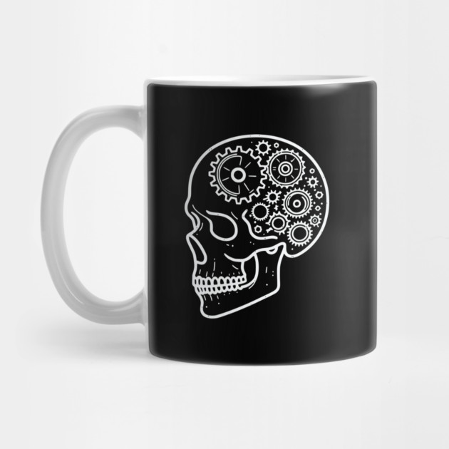 Skull Head Of Gears by Kevin's Store 2