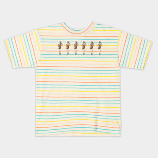 Uncle Sam gets Brown Kids T-Shirt