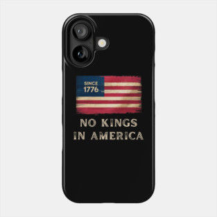 No-kings-in-america Phone Case