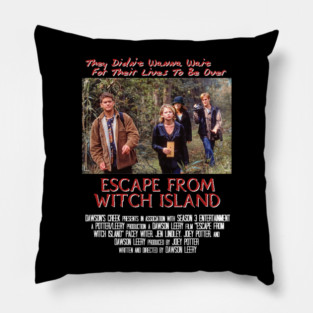 Escape From Witch Island Pillow