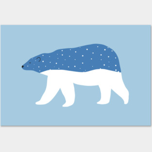 Winter polar Posters and Art