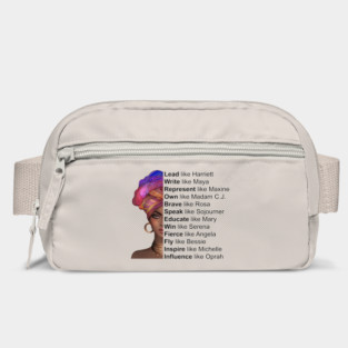 Powerful Black Women, Women of Black History, Black History Month Bag