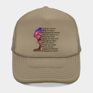 Powerful Black Women, Women of Black History, Black History Month Hat