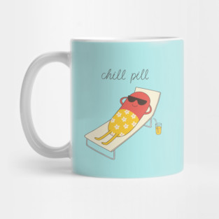 chill pill Mug