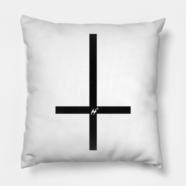 Antiholy Cross V00 Pillow by Margin's Store