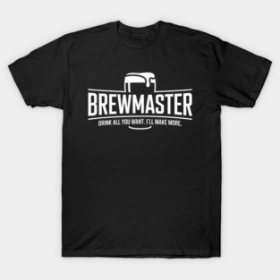 Brewmaster - Craft Beer Home Brewing Brewer T-Shirt