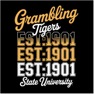 Grambling NY State Personalized Birthday Posters and Art