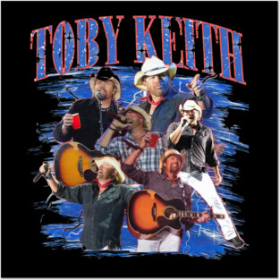 Toby Keith Tribute, Country Music 90s Posters and Art