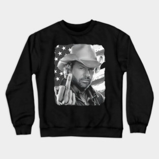 Toby Keith Middle Finger American Ride Crewneck Sweatshirt