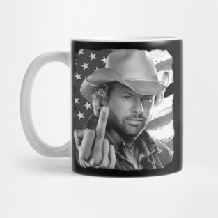 Toby Keith Middle Finger American Ride Mug