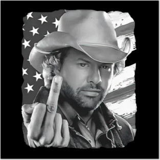 Toby Keith Middle Finger American Ride Posters and Art