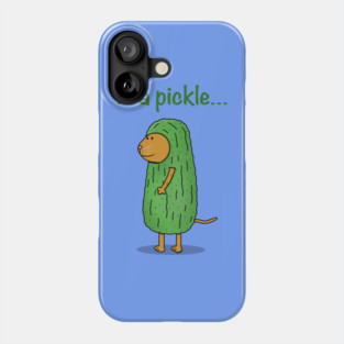 In a Pickle Cat Phone Case