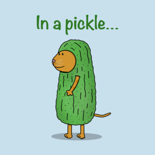 In a Pickle Cat T-Shirt