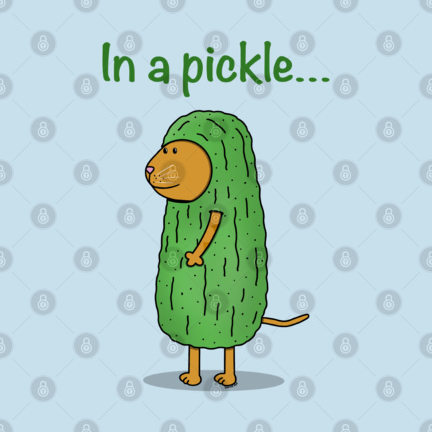 In a Pickle Cat by Coconut Moe Illustrations