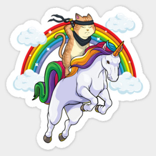 Cat Unicorn Sticker
