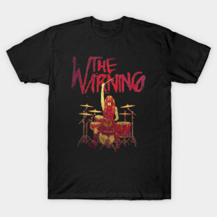 PAU - THE WARNING - DISTRESSED look T-Shirt