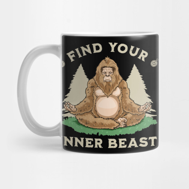 Bigfoot Yoga by GoshWow®