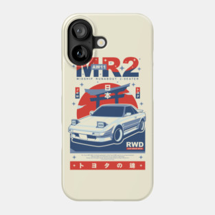 Toyota MR2 AW11 Phone Case