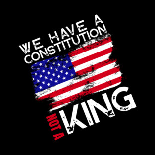 US Constitution No Kings in America Phone Case