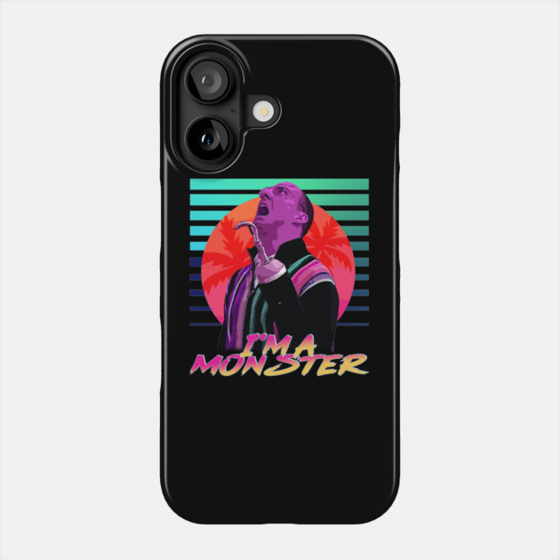 Neon Dreams Series - I'm a Monster Phone Case by Tv Moments
