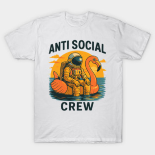 Anti Social Crew – Cosmic Float Drop T-Shirt