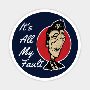 Ronald Reagan Satire Anti Policy Political Commentary Art Magnet