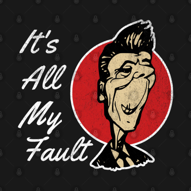 Ronald Reagan Satire Anti Policy Political Commentary Art by Yesteeyear