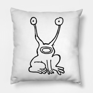 Daniel Johnston - Mowmat Studio #18 Pillow