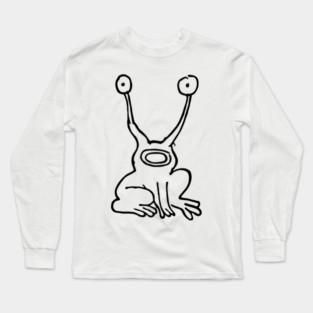 Daniel Johnston - Mowmat Studio #18 Long Sleeve T-Shirt