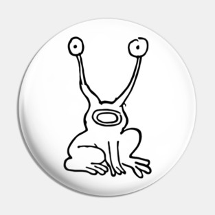Daniel Johnston - Mowmat Studio #18 Pin