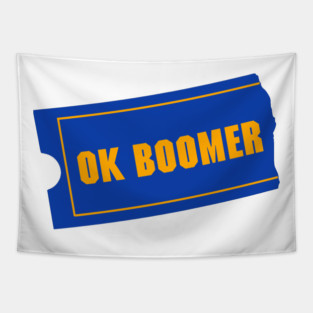 OK Boomer – Be Kind, Rewind... and Cope Tapestry