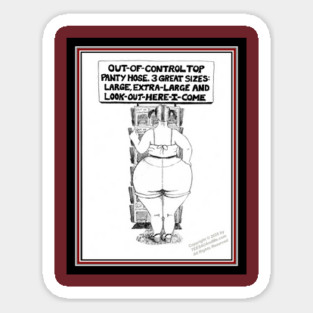 OUT OF CONTROL TOP Sticker