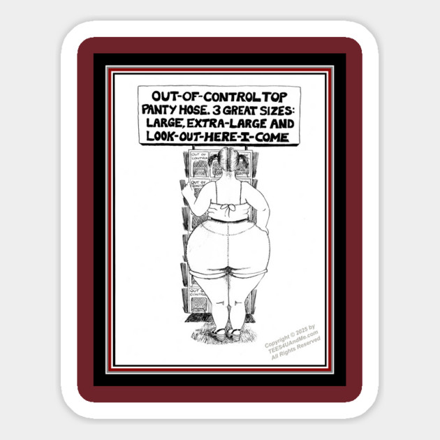 OUT OF CONTROL TOP Magnet by Erik's Store