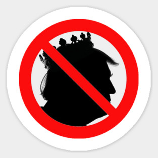 No King Sticker