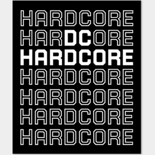 DC Hardcore Posters and Art