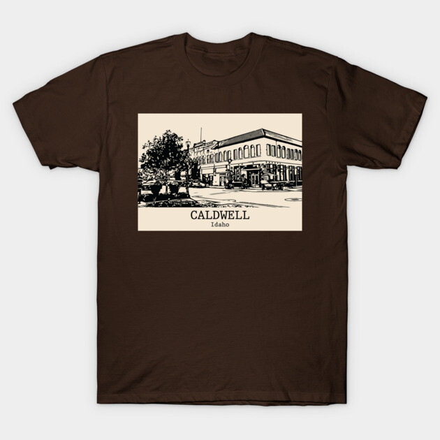 Caldwell – Idaho T-Shirt by Lakeric