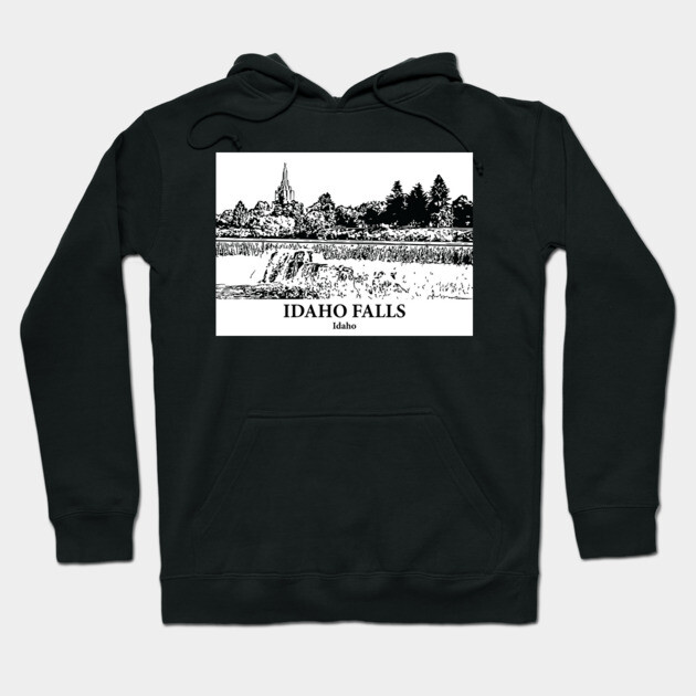 Idaho Falls – Idaho Hoodie by Lakeric