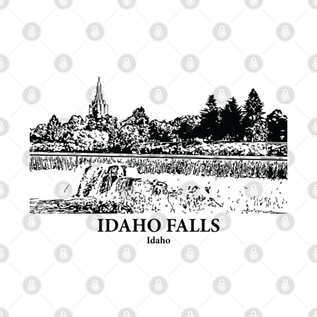 Idaho Falls – Idaho by Lakeric