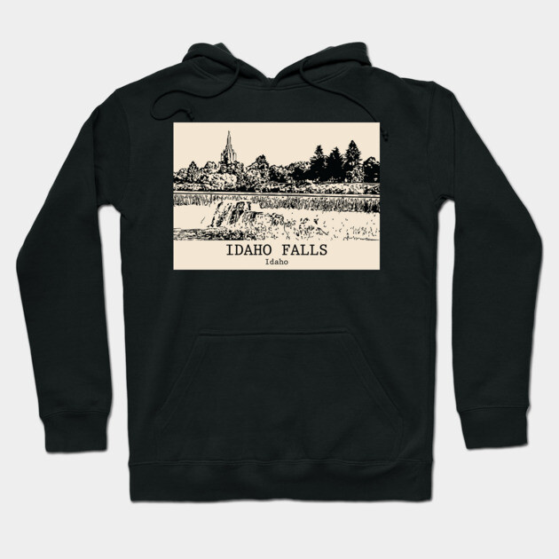 Idaho Falls – Idaho Hoodie by Lakeric